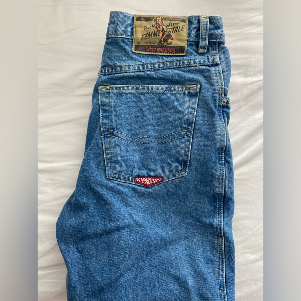 Vintage “No excuses” jeans